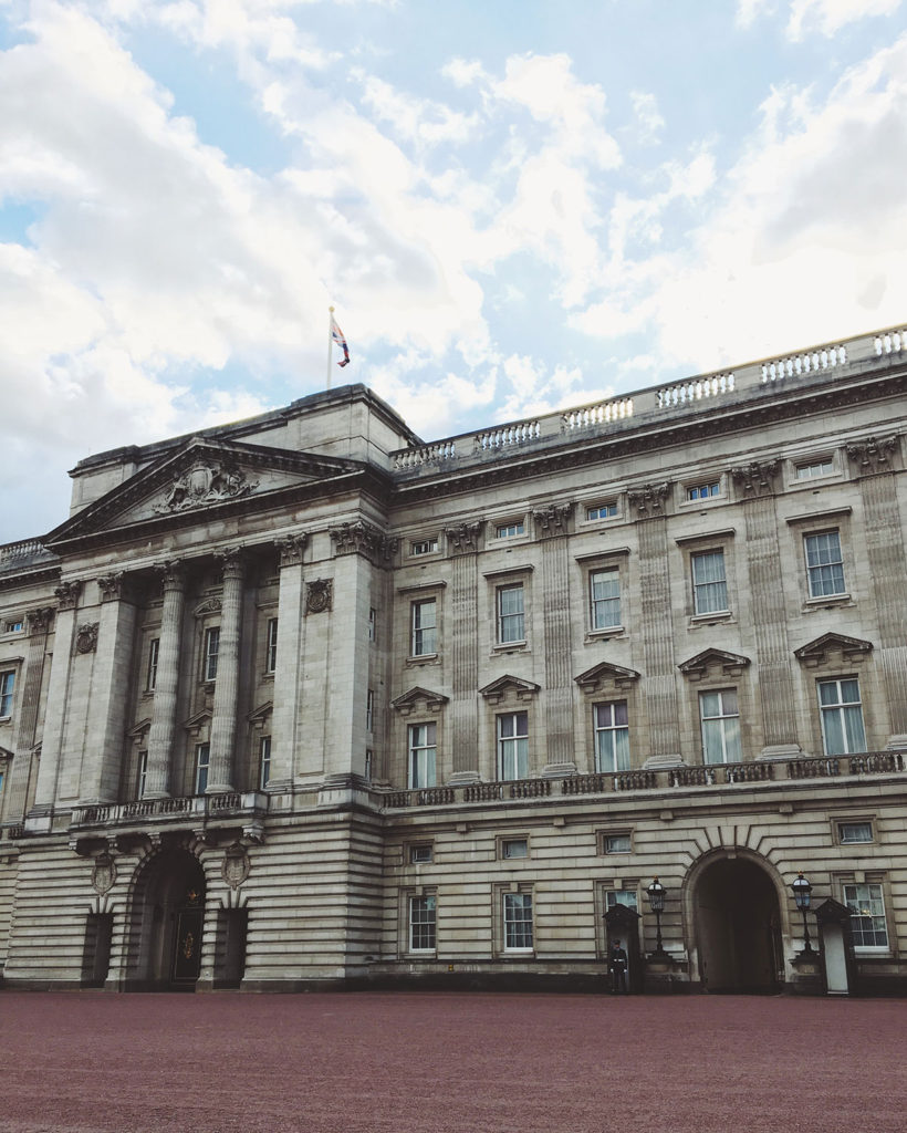 Went to Buckingham Palace to wave to Her Maj. 